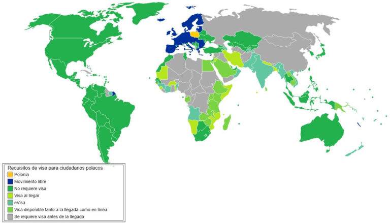 Polish Passport Benefits – 172 Countries you can visit without Visa 2 Mis Ciudadanias